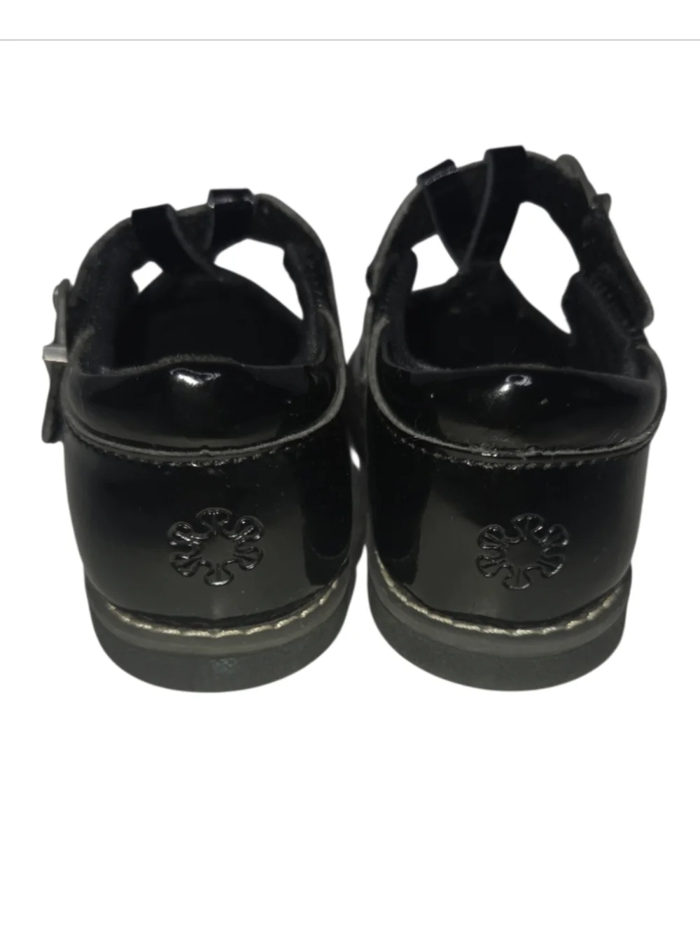 Stride Rite Suzie Black Patent Leather Mary Jane Dress Shoe Size 6